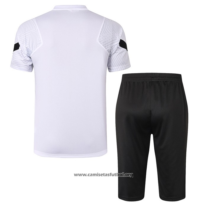 Chandal del Paris Saint-Germain Jordan Manga Corta 2020/2021 Blanco